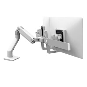 ENDO 72/2 - Dual Desk Mounted Monitor Arm (Handle)