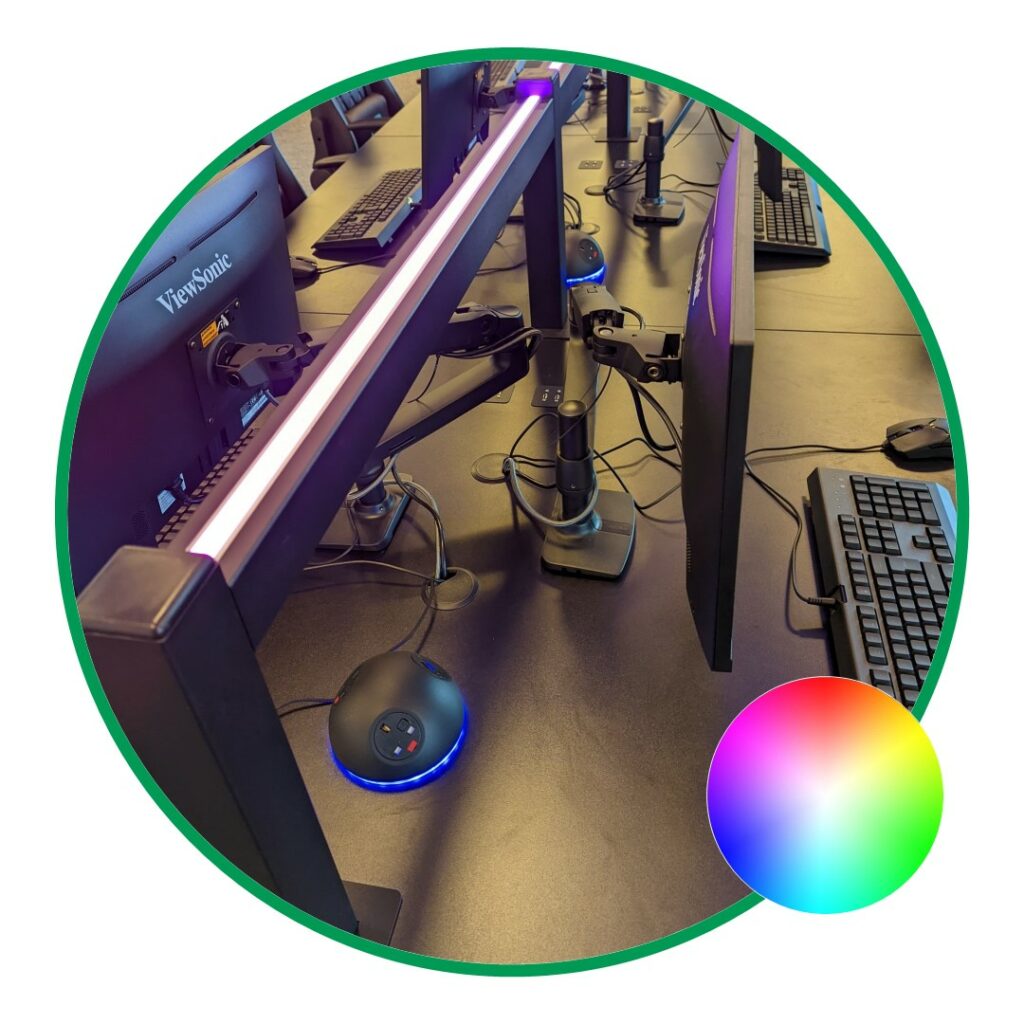 Over Rgb Computer Over desk RGB light bar | TOP-TEC