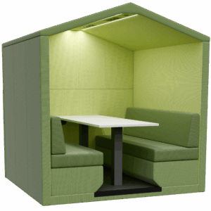 ALCOVE - 6 seat closed den