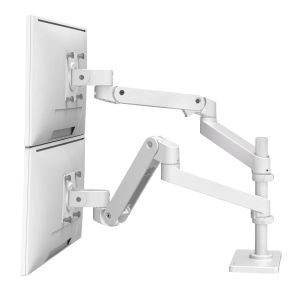 ENDO72 PRO Dual Stacking - Monitor Arm - White